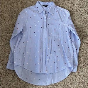 Collared button down shirt